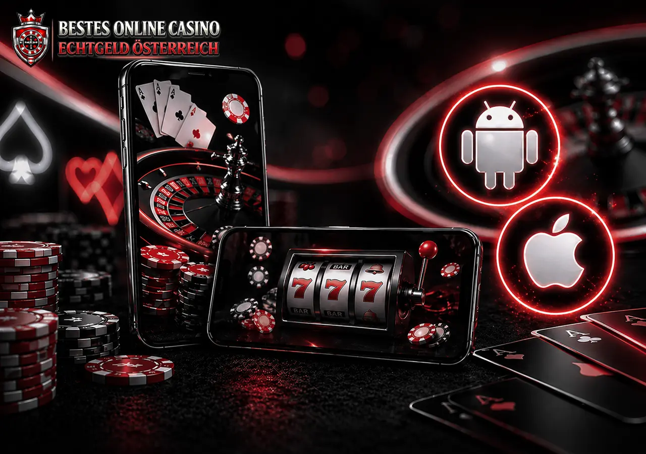 Mobiles Casino auf dem Smartphone mit Spiele-Apps